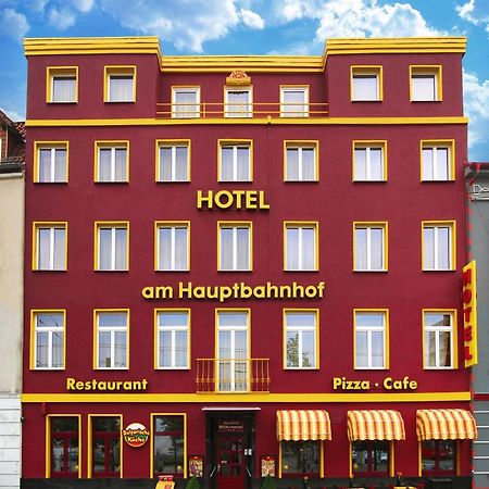 Hotel Am Hauptbahnhof Шверин Экстерьер фото